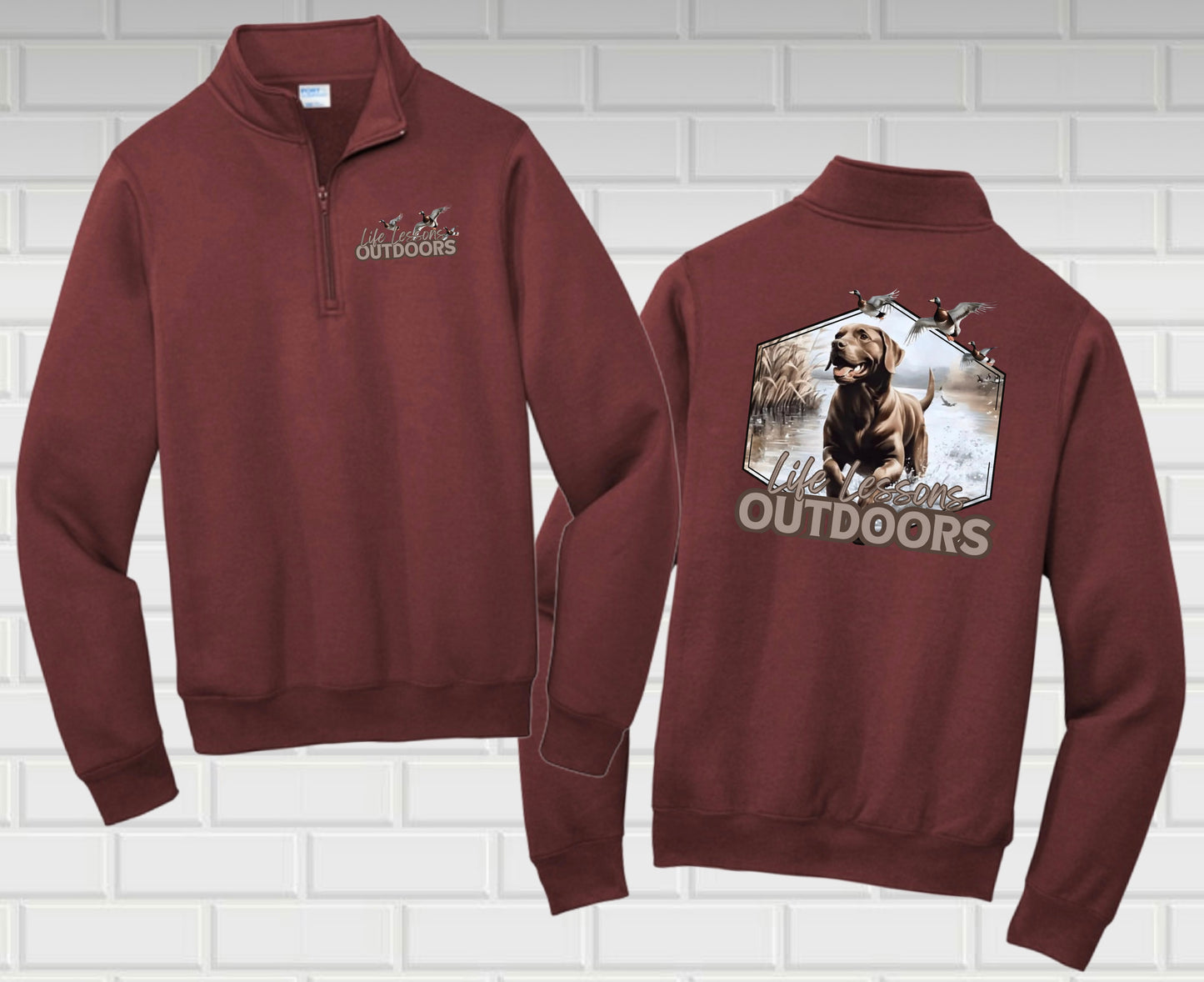 Life Lessons Outdoors Quarter Zip