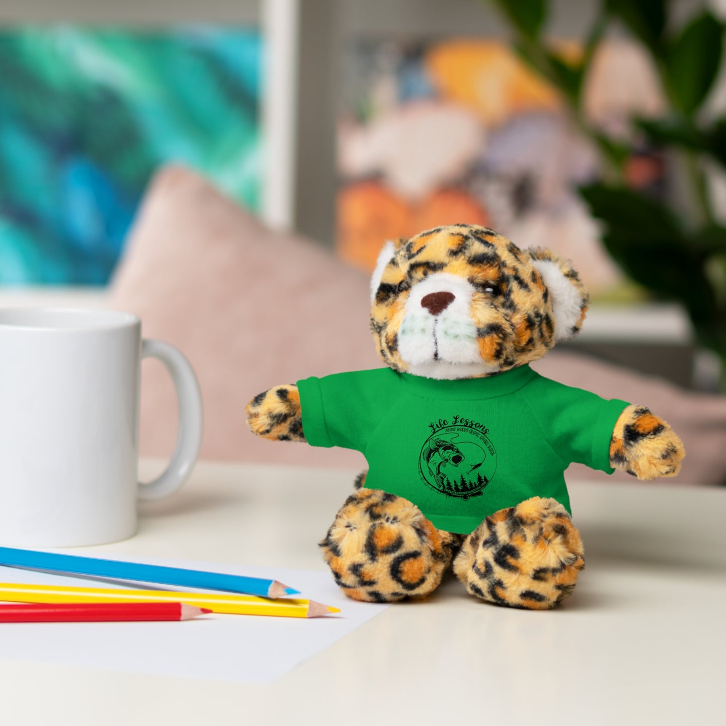 Customizable Stuffed Animal with Tee – Perfect Gift for KidsLifeLessonsDesign