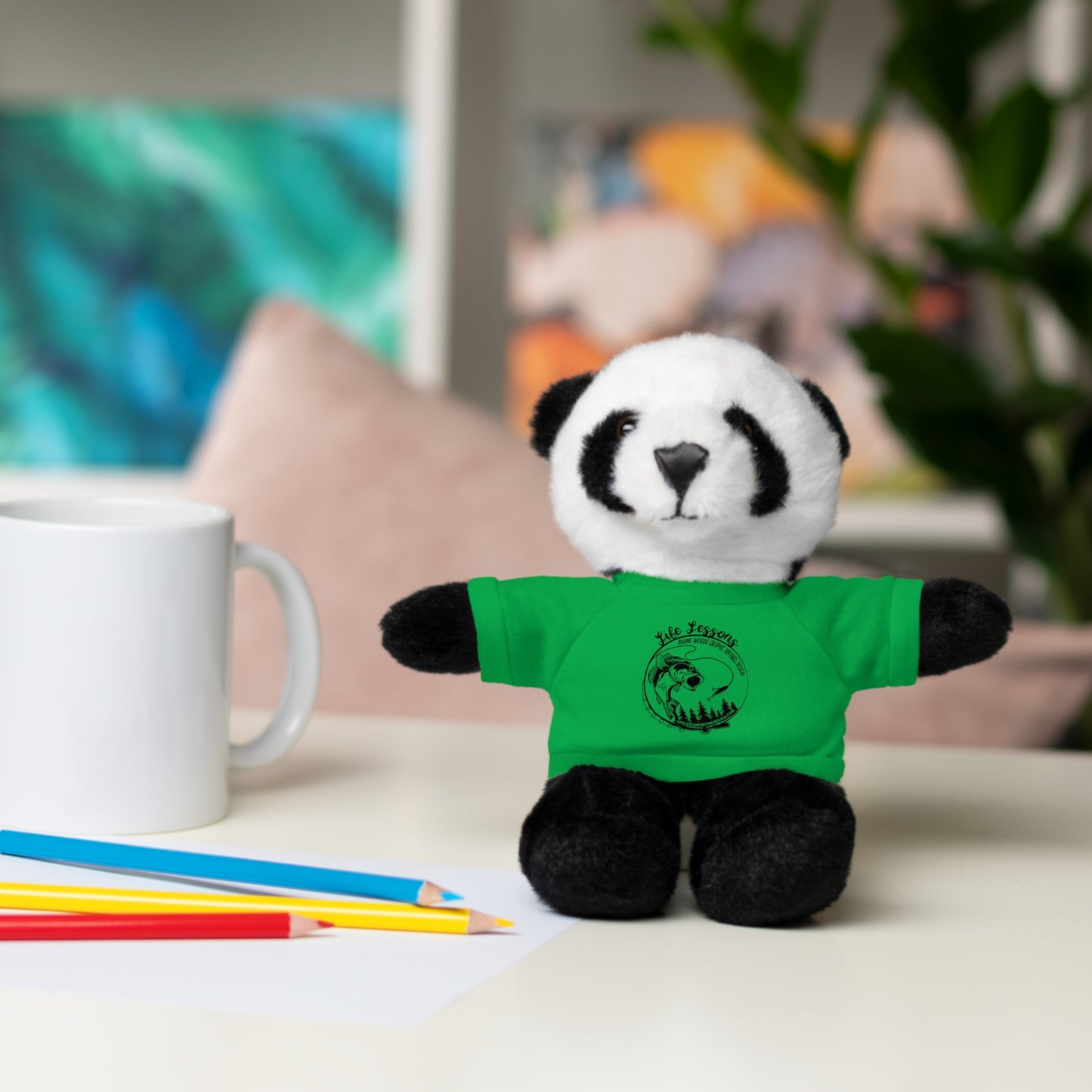 Customizable Stuffed Animal with Tee – Perfect Gift for KidsLifeLessonsDesign