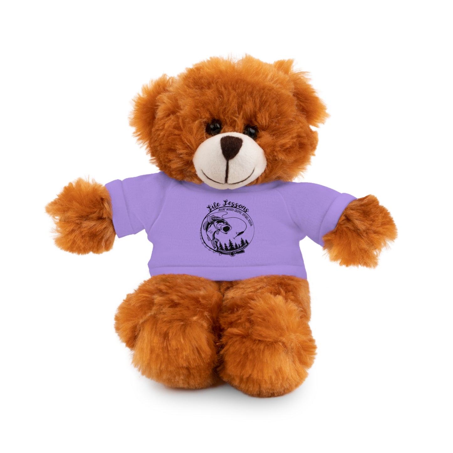 Customizable Stuffed Animal with Tee – Perfect Gift for KidsLifeLessonsDesign