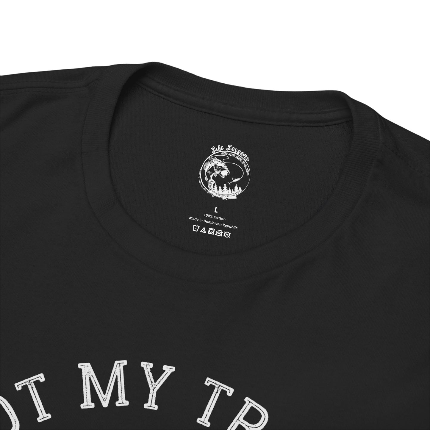 Funny Raccoon T-Shirt – "Not My Trash, Not My Dumpster" Unisex Tee