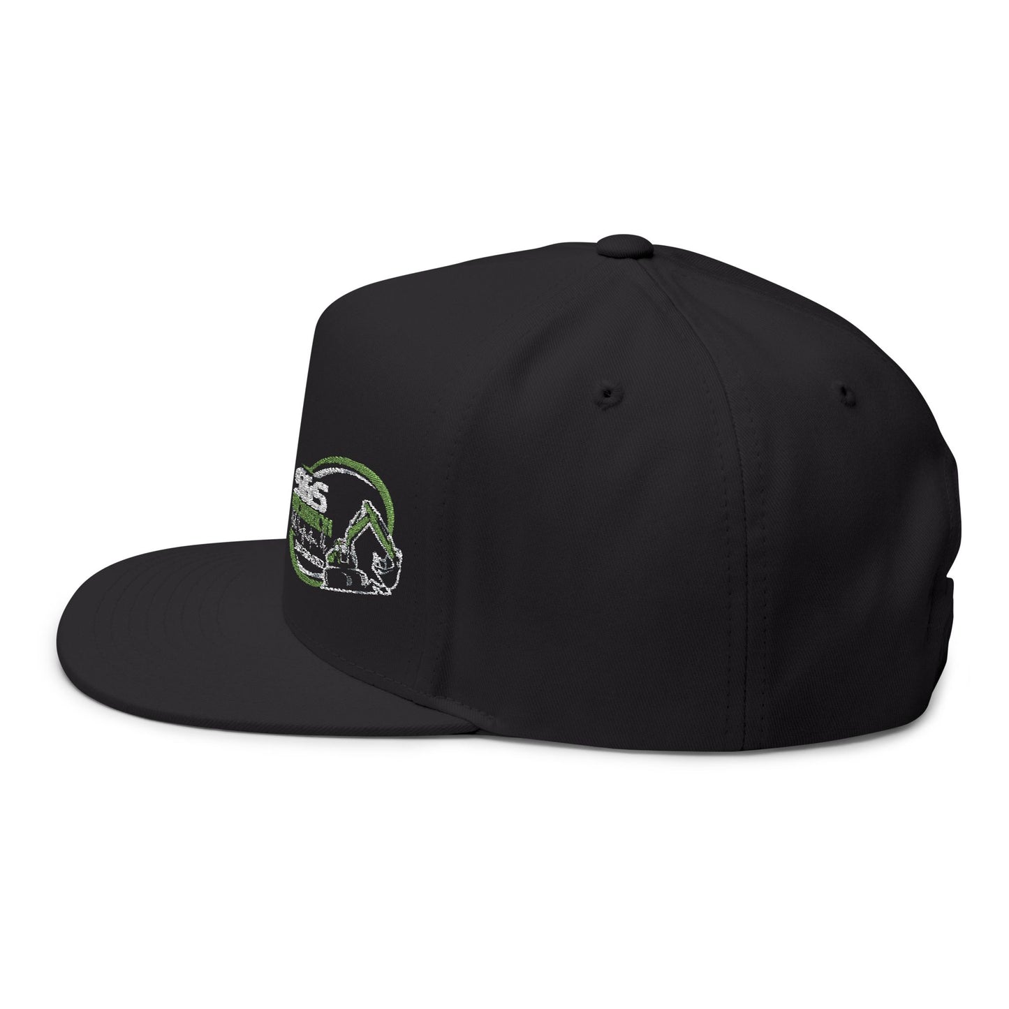 S&S Excavation Flat bill yupoong snap back