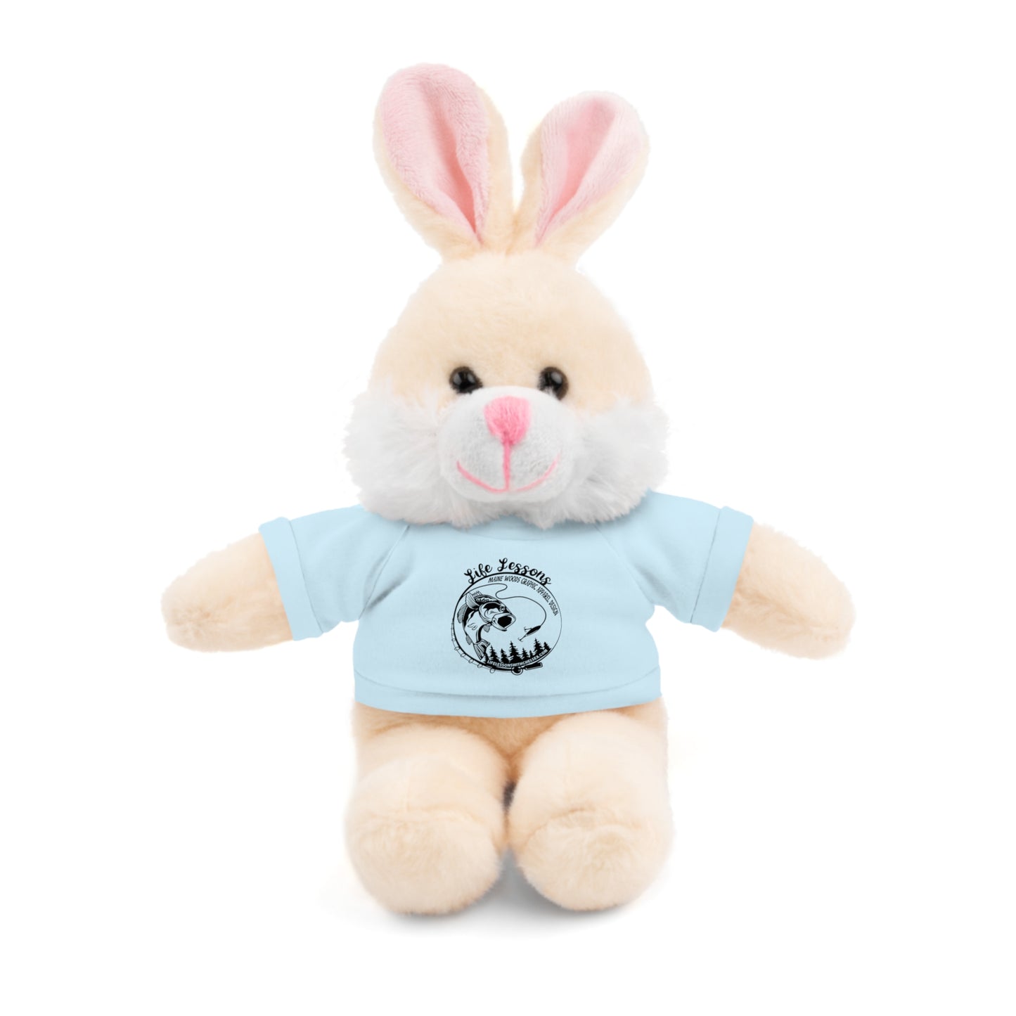 Customizable Stuffed Animal with Tee – Perfect Gift for KidsLifeLessonsDesign