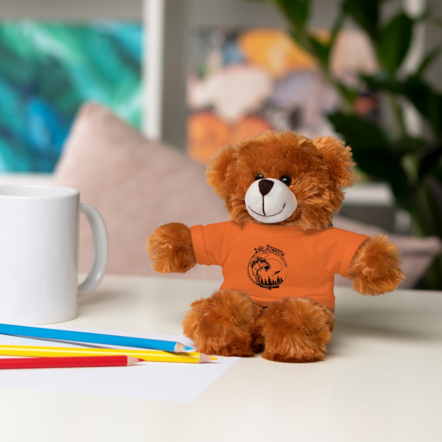 Customizable Stuffed Animal with Tee – Perfect Gift for KidsLifeLessonsDesign