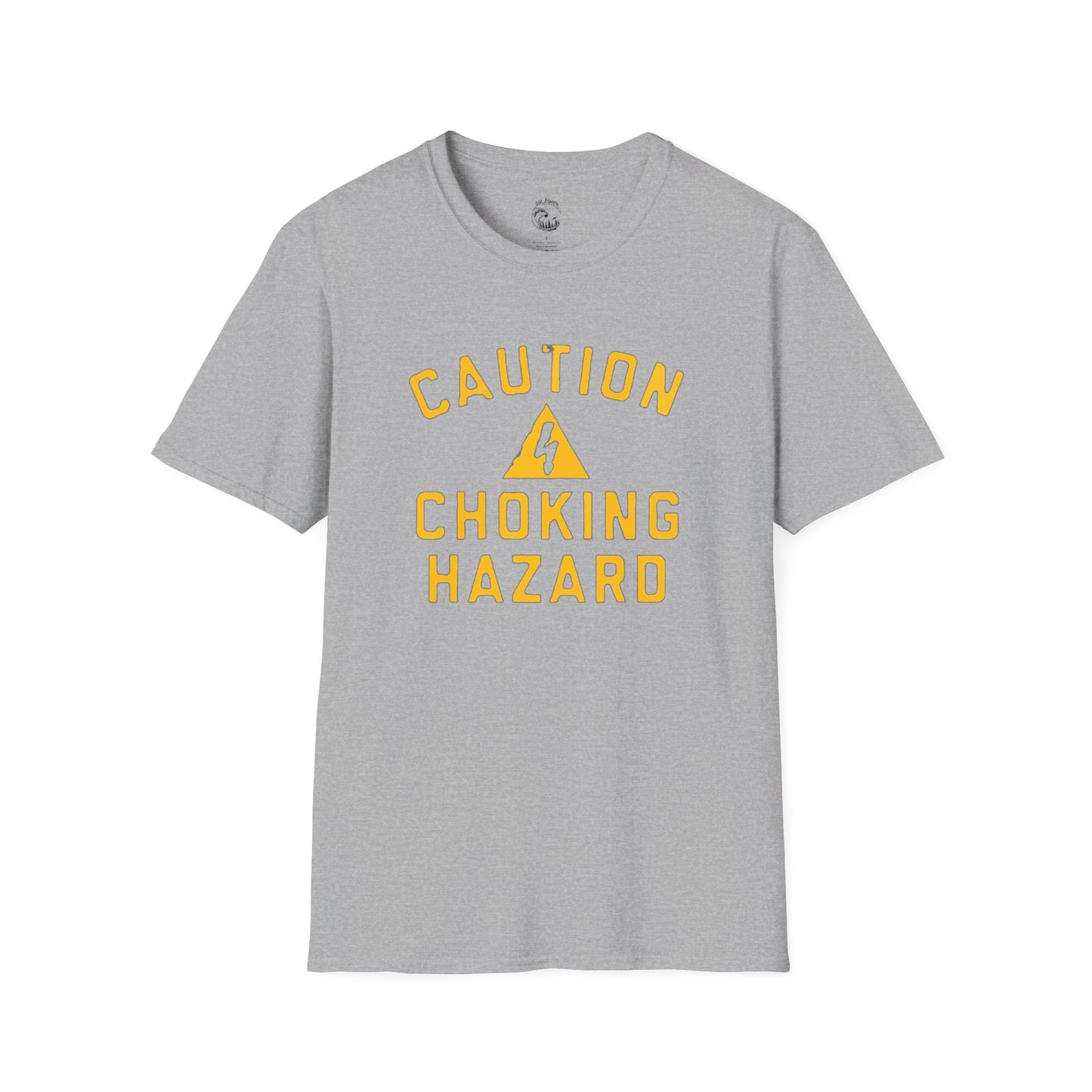 Caution Choking Hazard Unisex Softstyle T-Shirt - Casual Comfort Wear