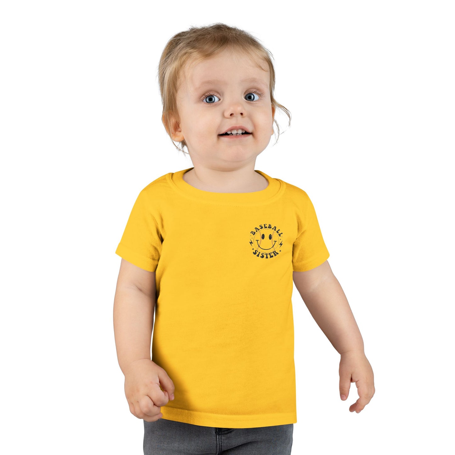 Baseball Toddler T-Shirt - 'I'm Just Here for the Snacks'