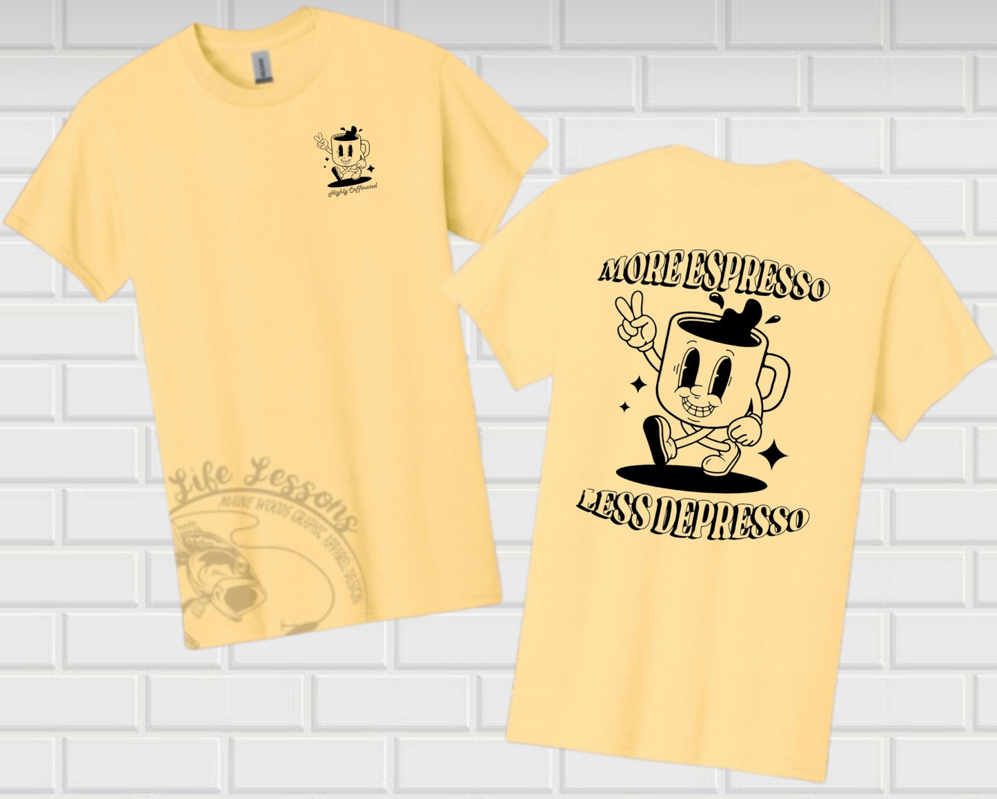 More expresso, less depresso Tee