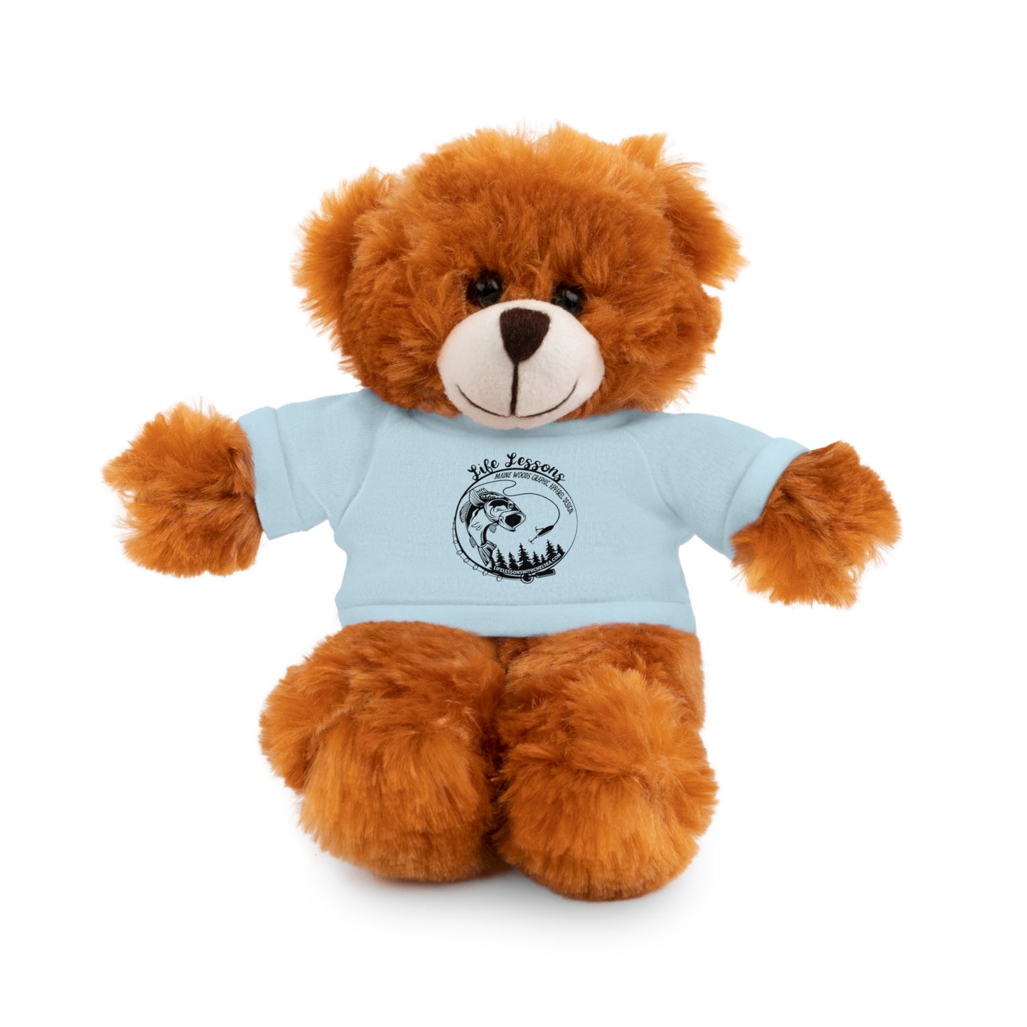 Customizable Stuffed Animal with Tee – Perfect Gift for KidsLifeLessonsDesign