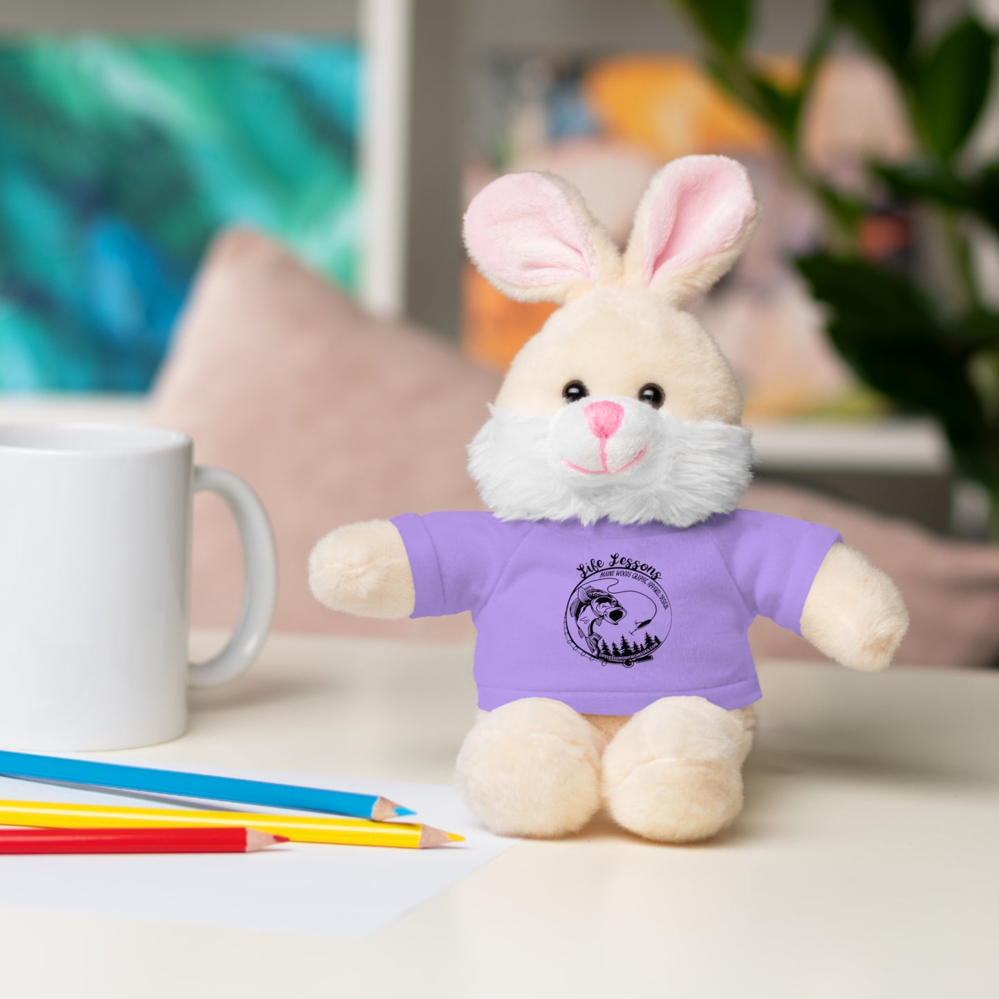 Customizable Stuffed Animal with Tee – Perfect Gift for KidsLifeLessonsDesign