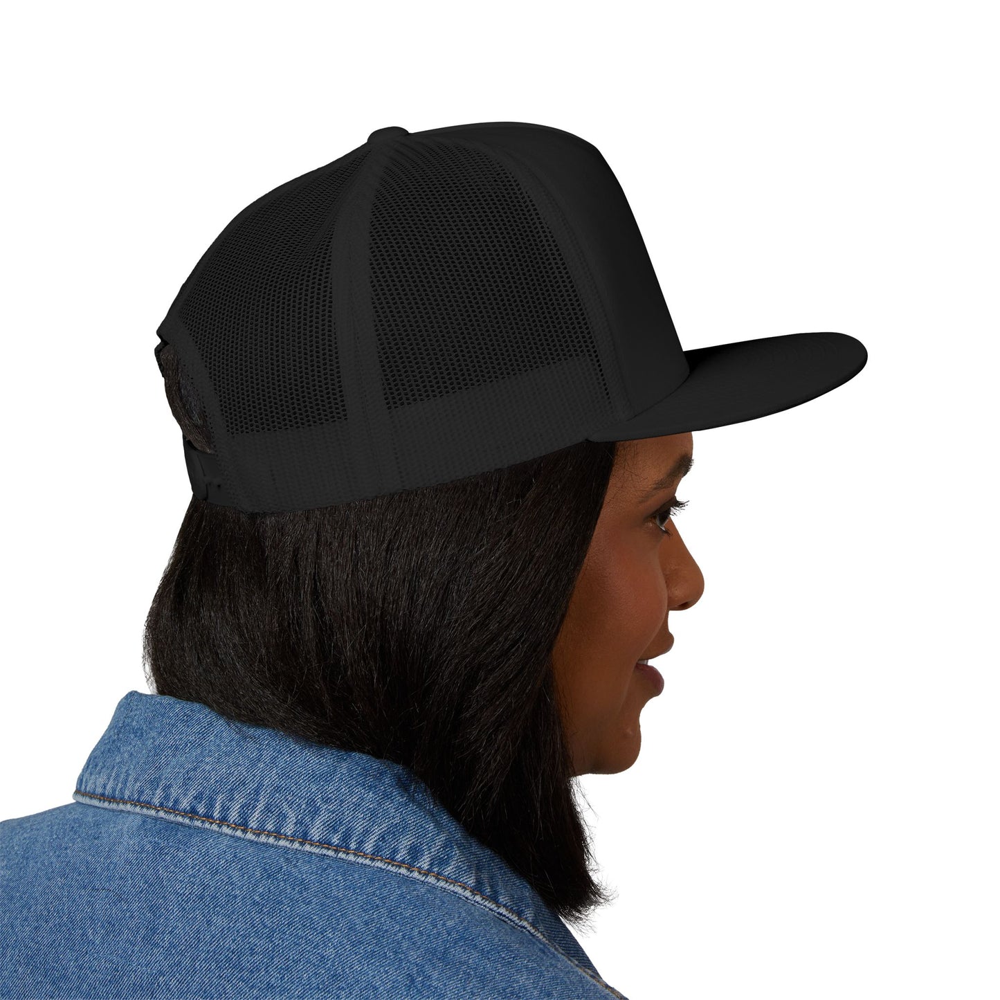 S&S Embroidered flat bill