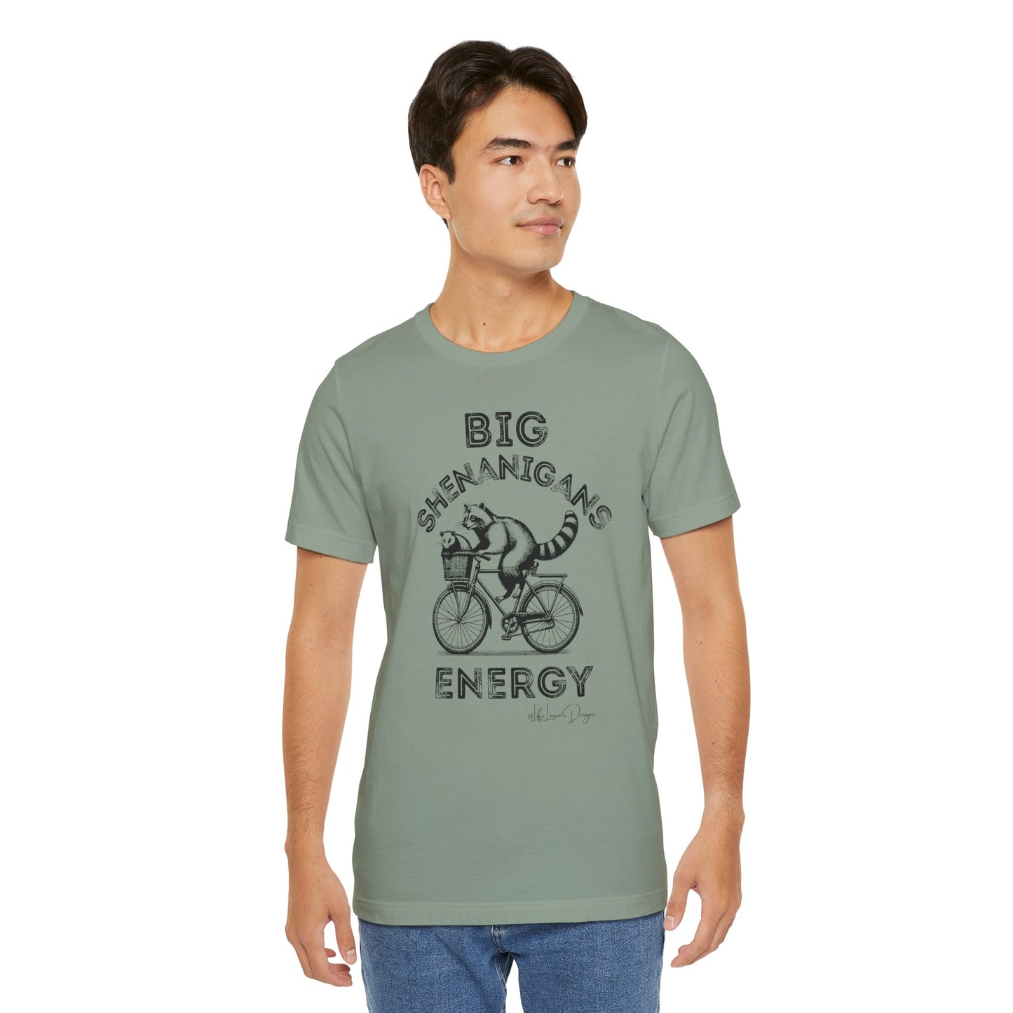 Big Shenanigans Energy Unisex Tee - Fun Graphic T-Shirt for Animal Lovers