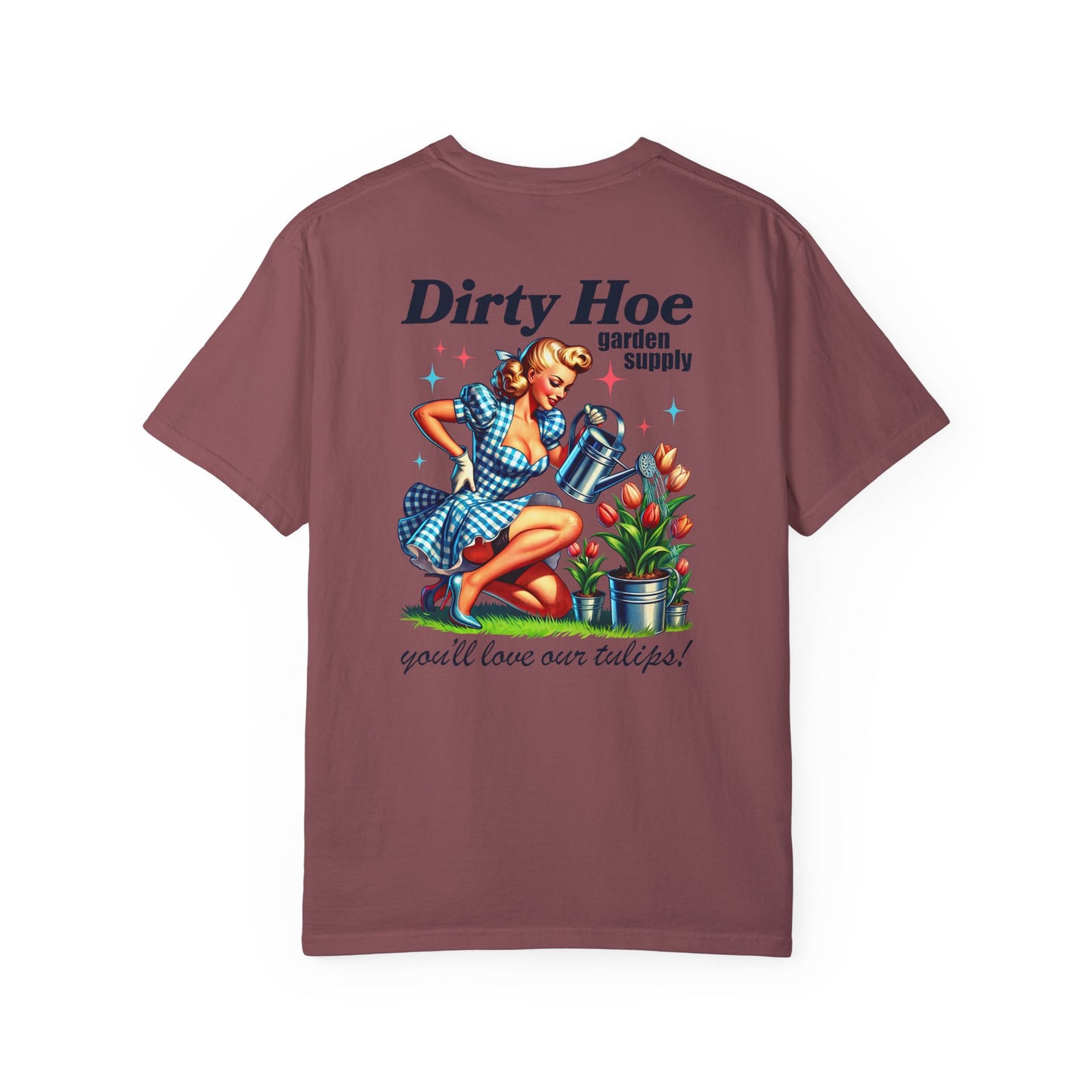 Funny Gardening Tee - 'Dirty Hoe Garden Supply' Unisex T-Shirt