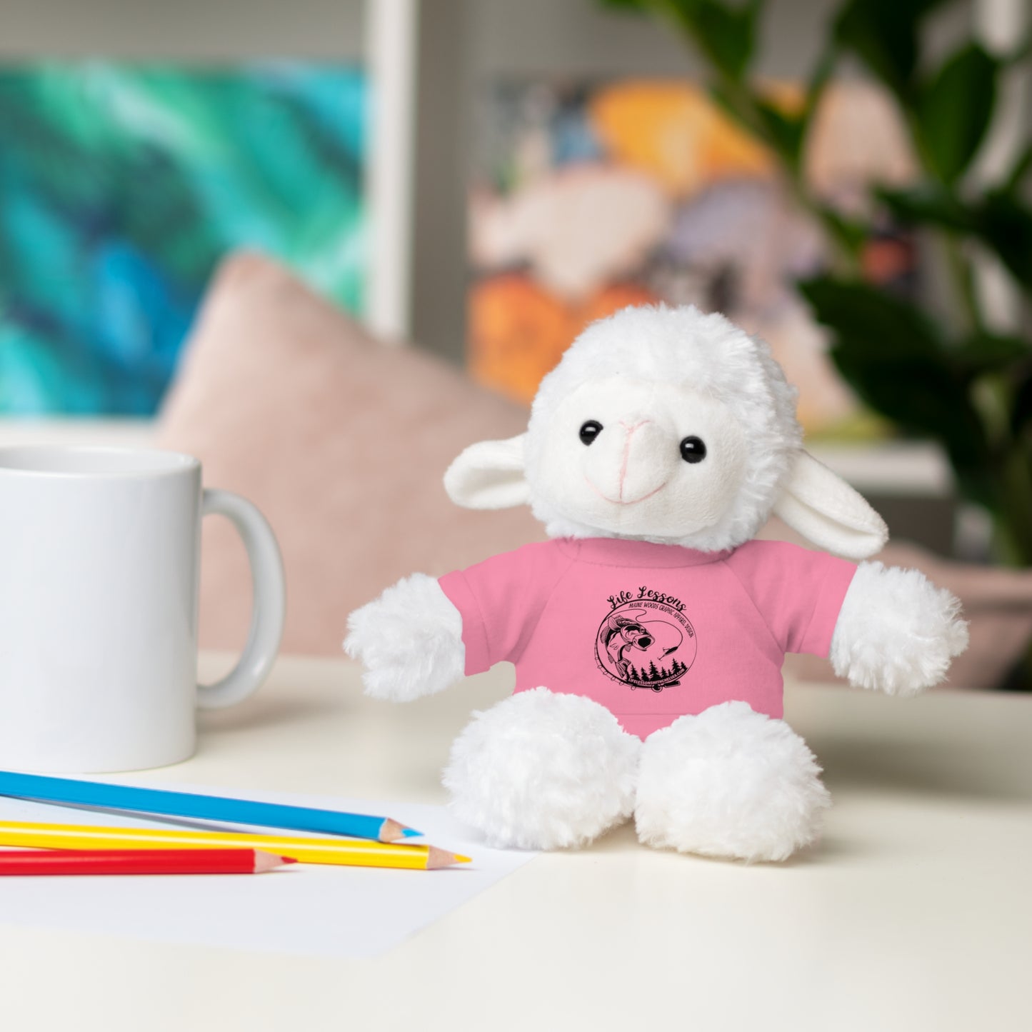 Customizable Stuffed Animal with Tee – Perfect Gift for KidsLifeLessonsDesign