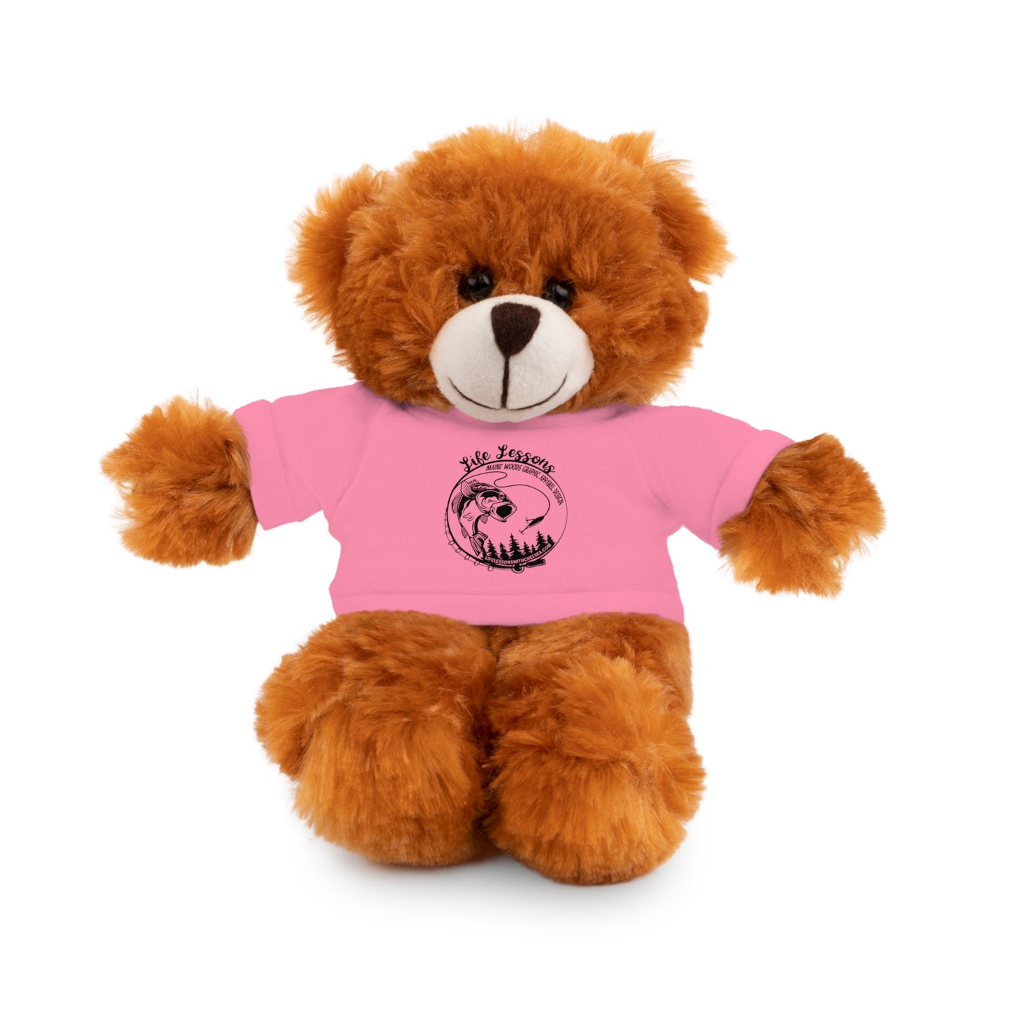 Customizable Stuffed Animal with Tee – Perfect Gift for KidsLifeLessonsDesign