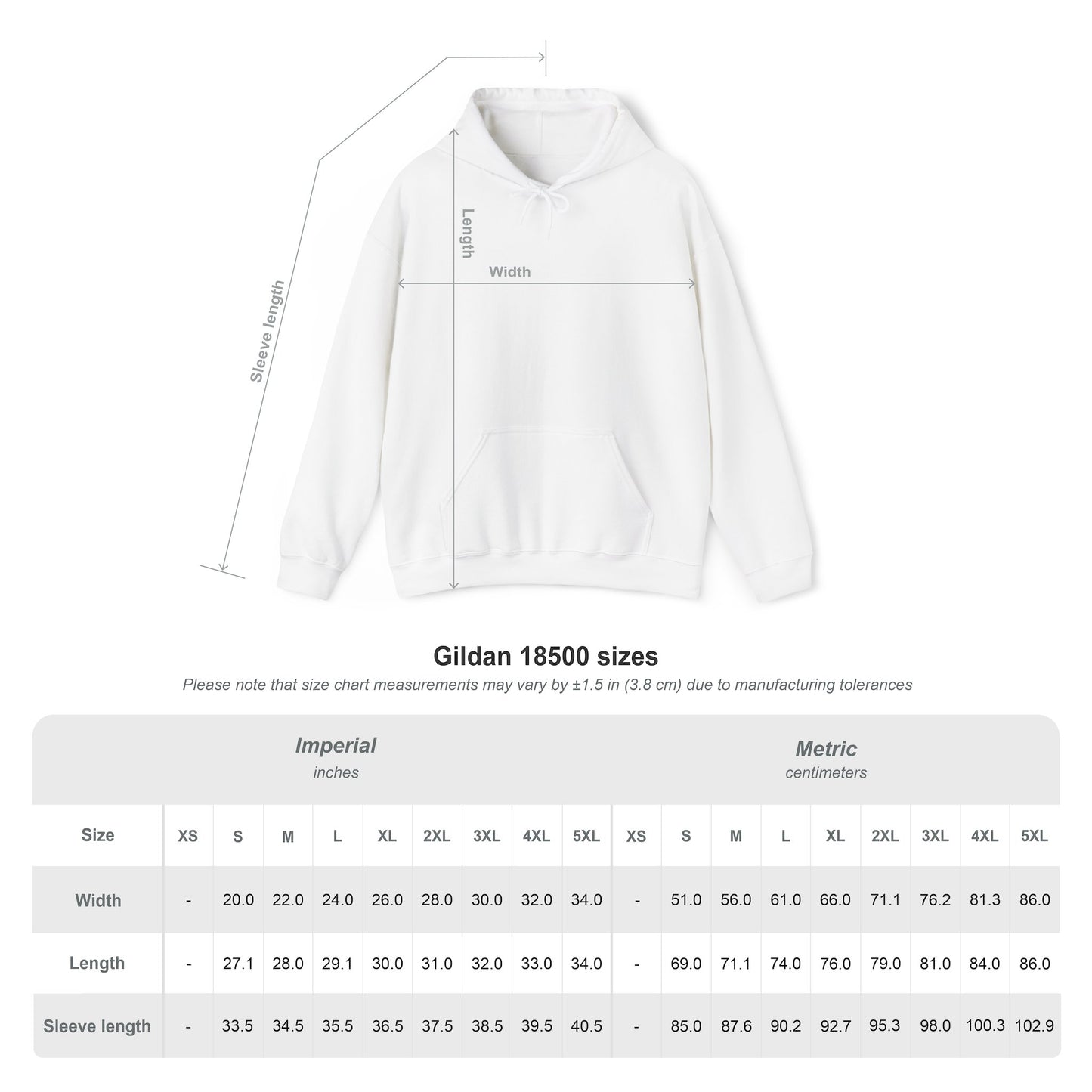 Customizable Unisex Hooded Sweatshirt - Gildan Inspired