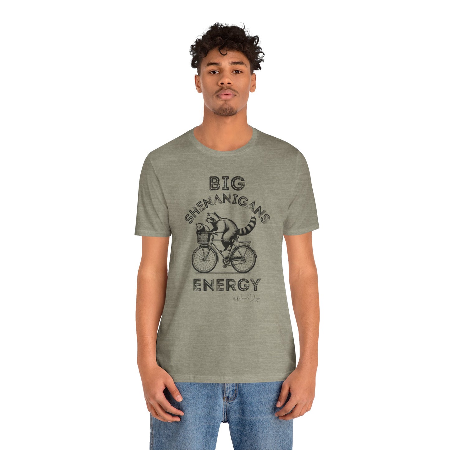 Big Shenanigans Energy Unisex Tee - Fun Graphic T-Shirt for Animal Lovers