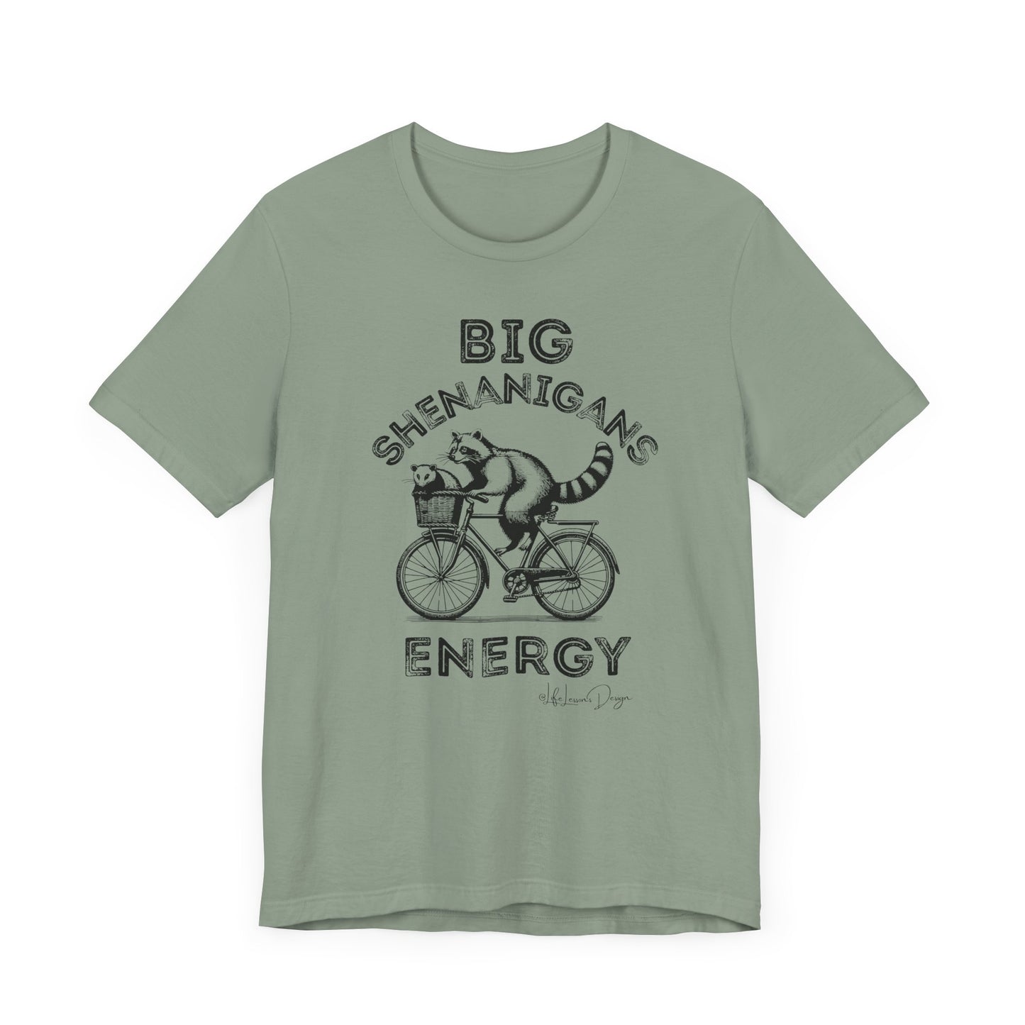 Big Shenanigans Energy Unisex Tee - Fun Graphic T-Shirt for Animal Lovers