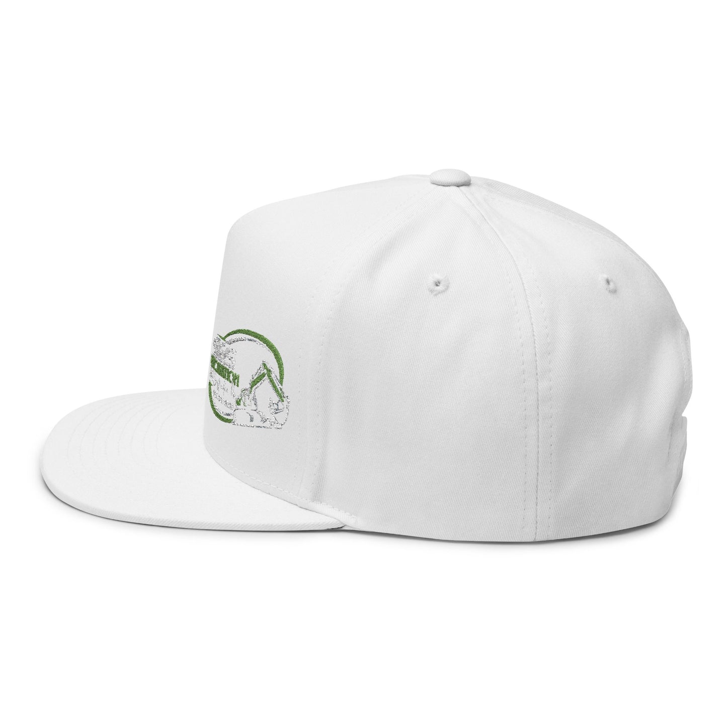 S&S Excavation Flat bill yupoong snap back