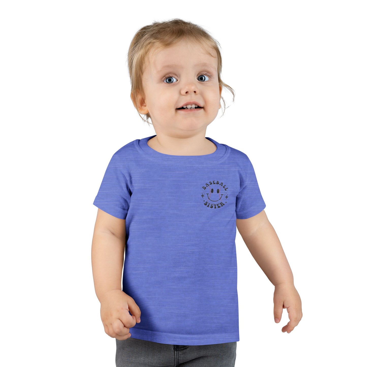 Baseball Toddler T-Shirt - 'I'm Just Here for the Snacks'