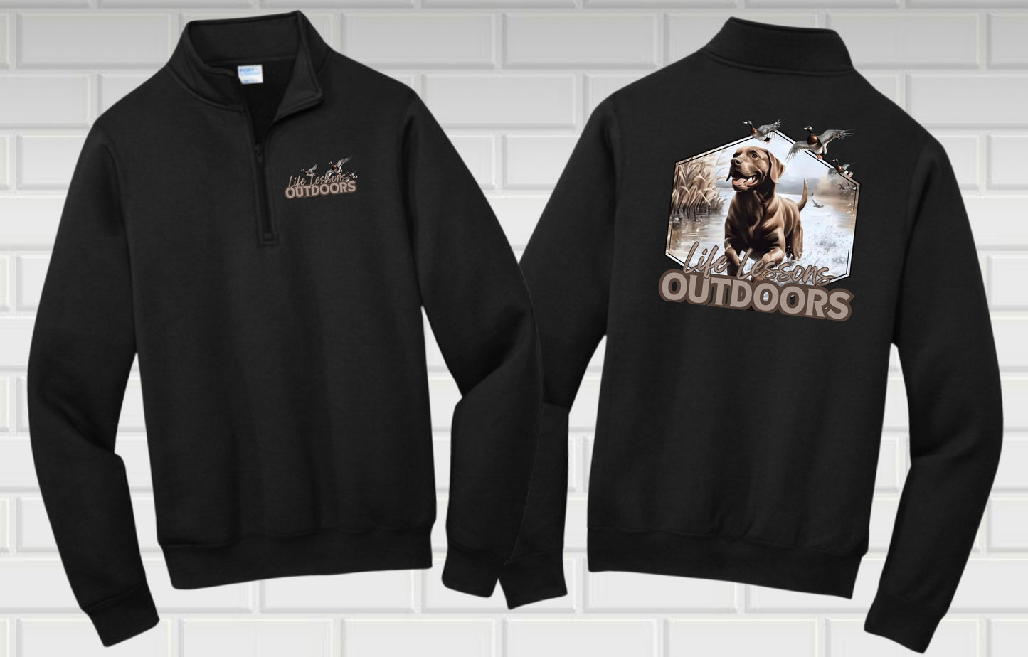 Life Lessons Outdoors Quarter Zip