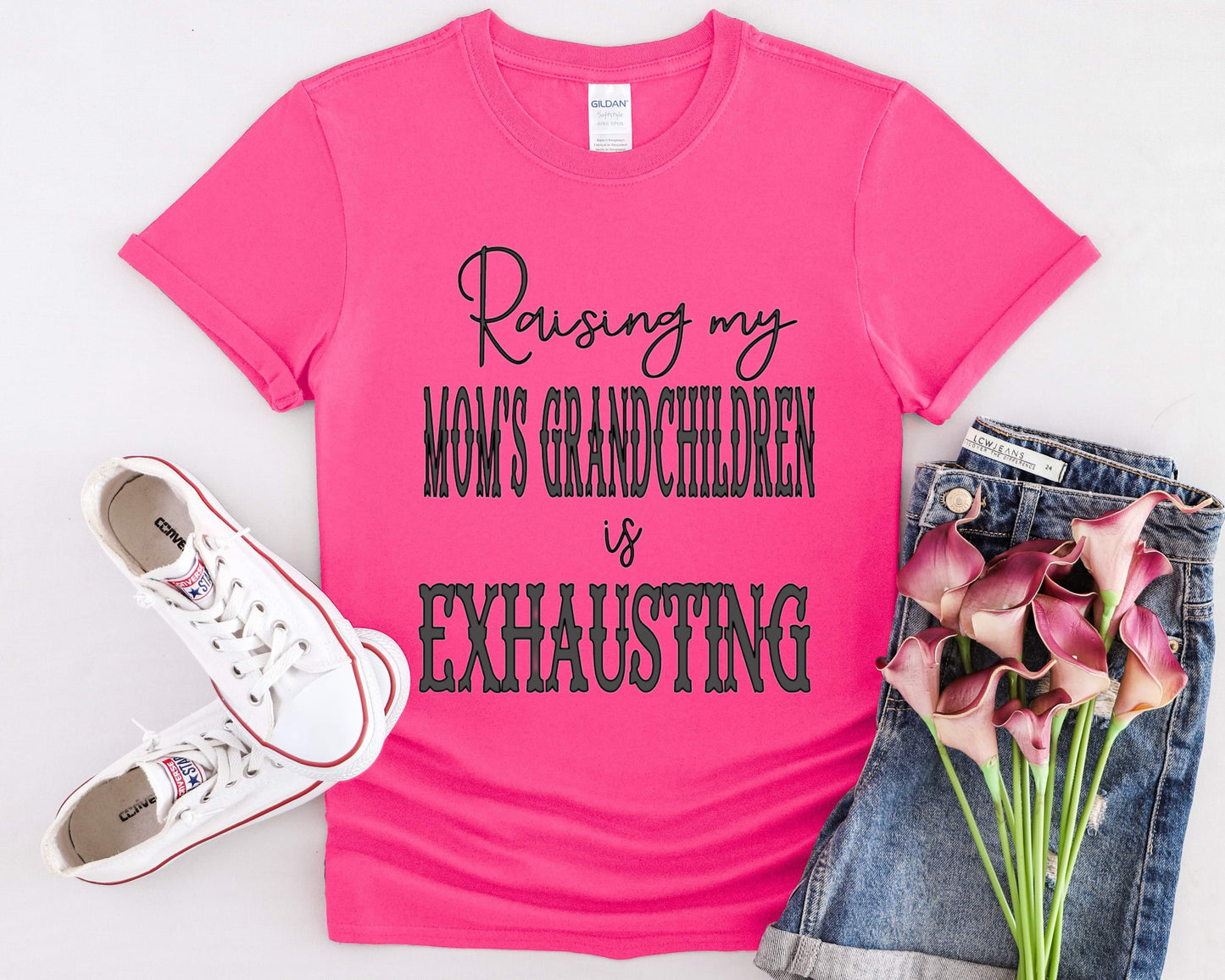 “Raising my moms grandchildren is exhausting” Tee