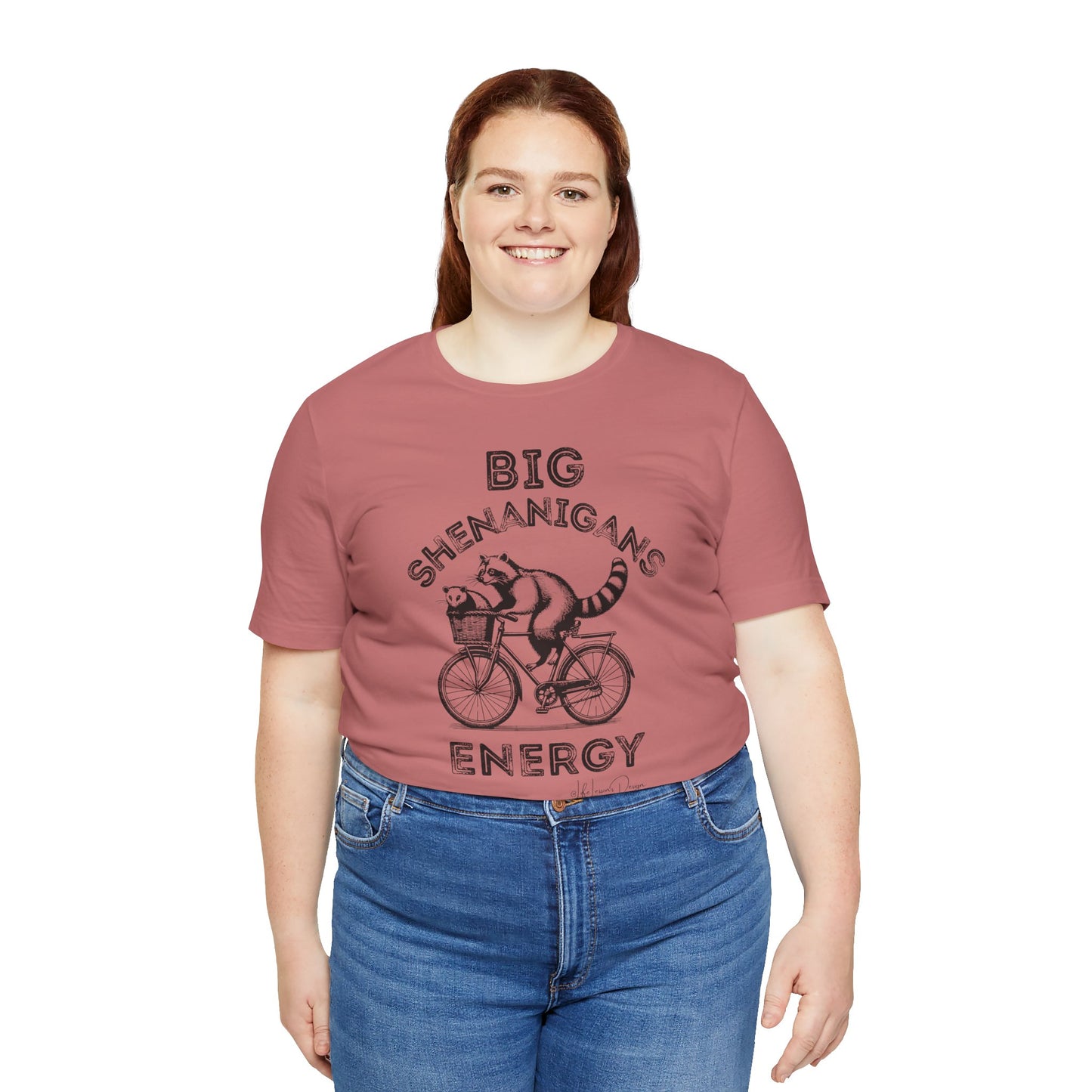 Big Shenanigans Energy Unisex Tee - Fun Graphic T-Shirt for Animal Lovers