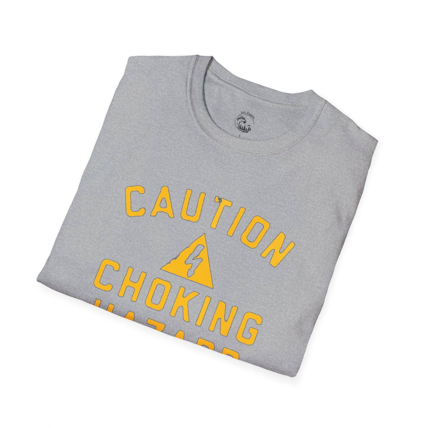 Caution Choking Hazard Unisex Softstyle T-Shirt - Casual Comfort Wear