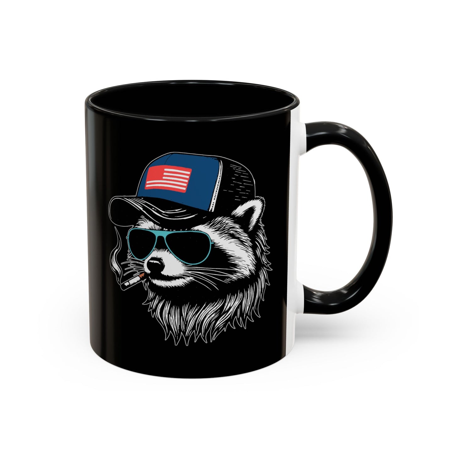 Cool Raccoon Coffee Mug - 11oz & 15oz