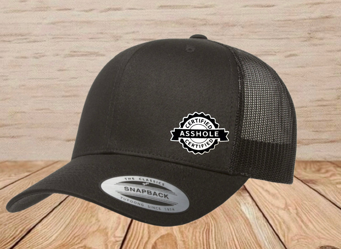 “Certified Asshole” SnapBack
