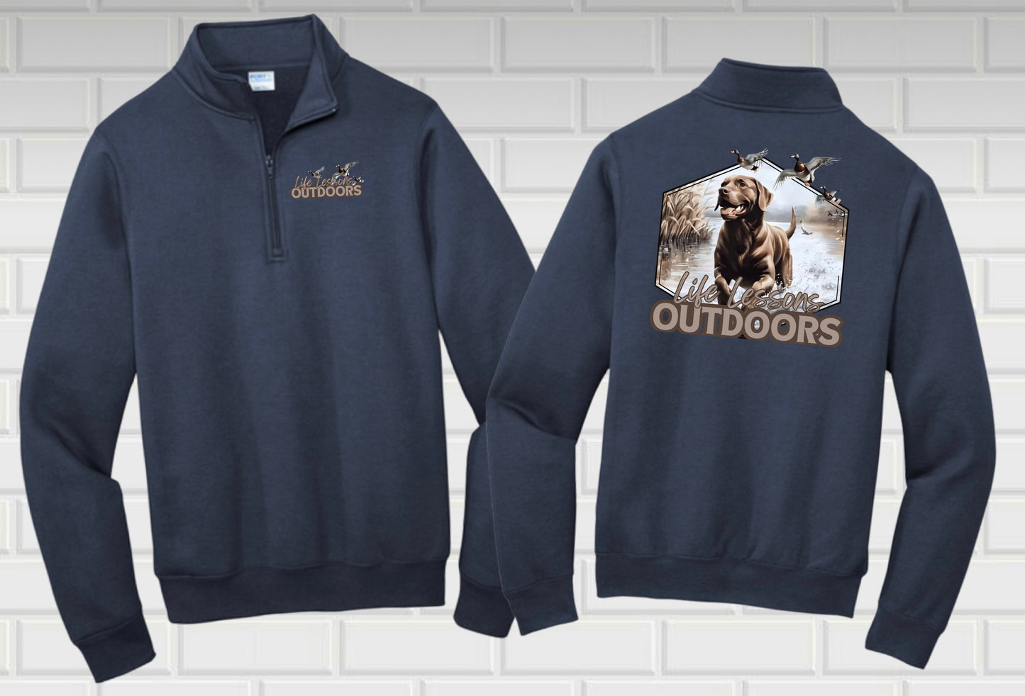 Life Lessons Outdoors Quarter Zip