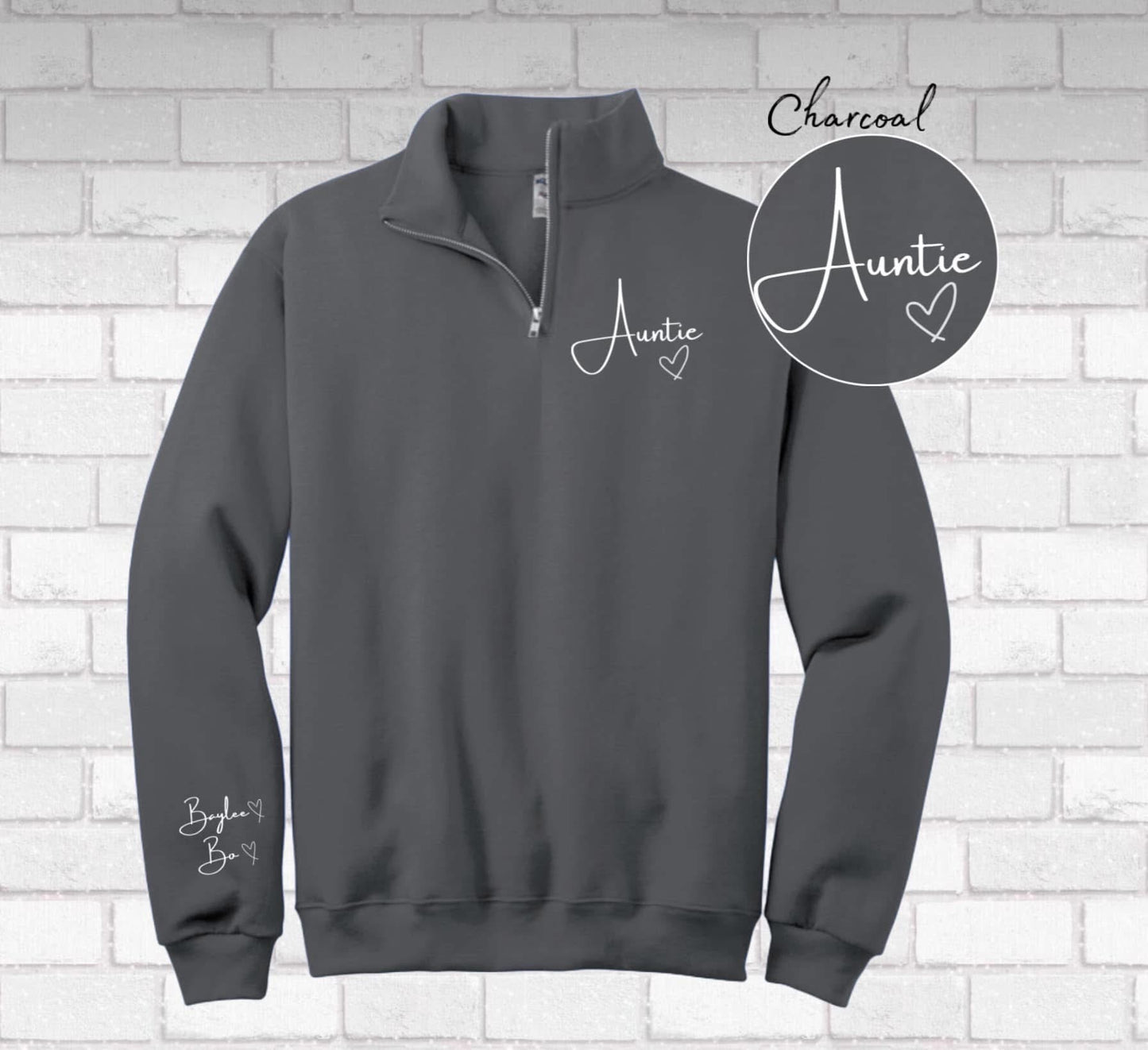 Custom MAMA quarter Zip