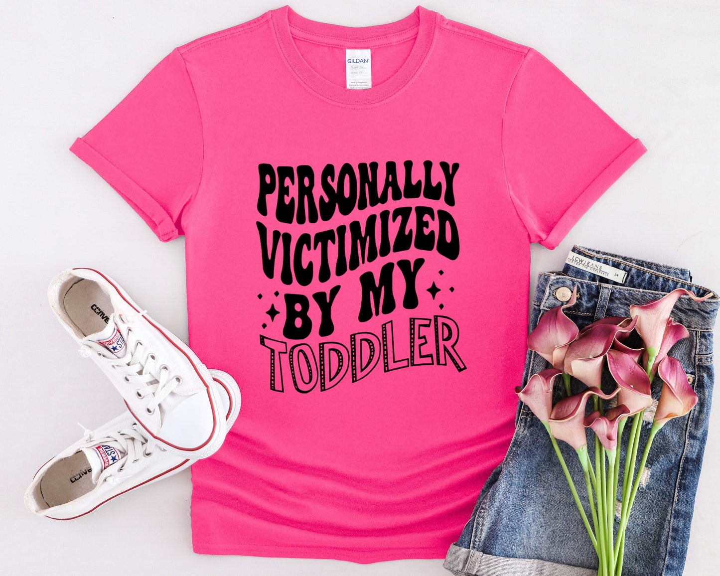 “PERSONALLY VICTIMIZED BY MY TODDLER” Tee