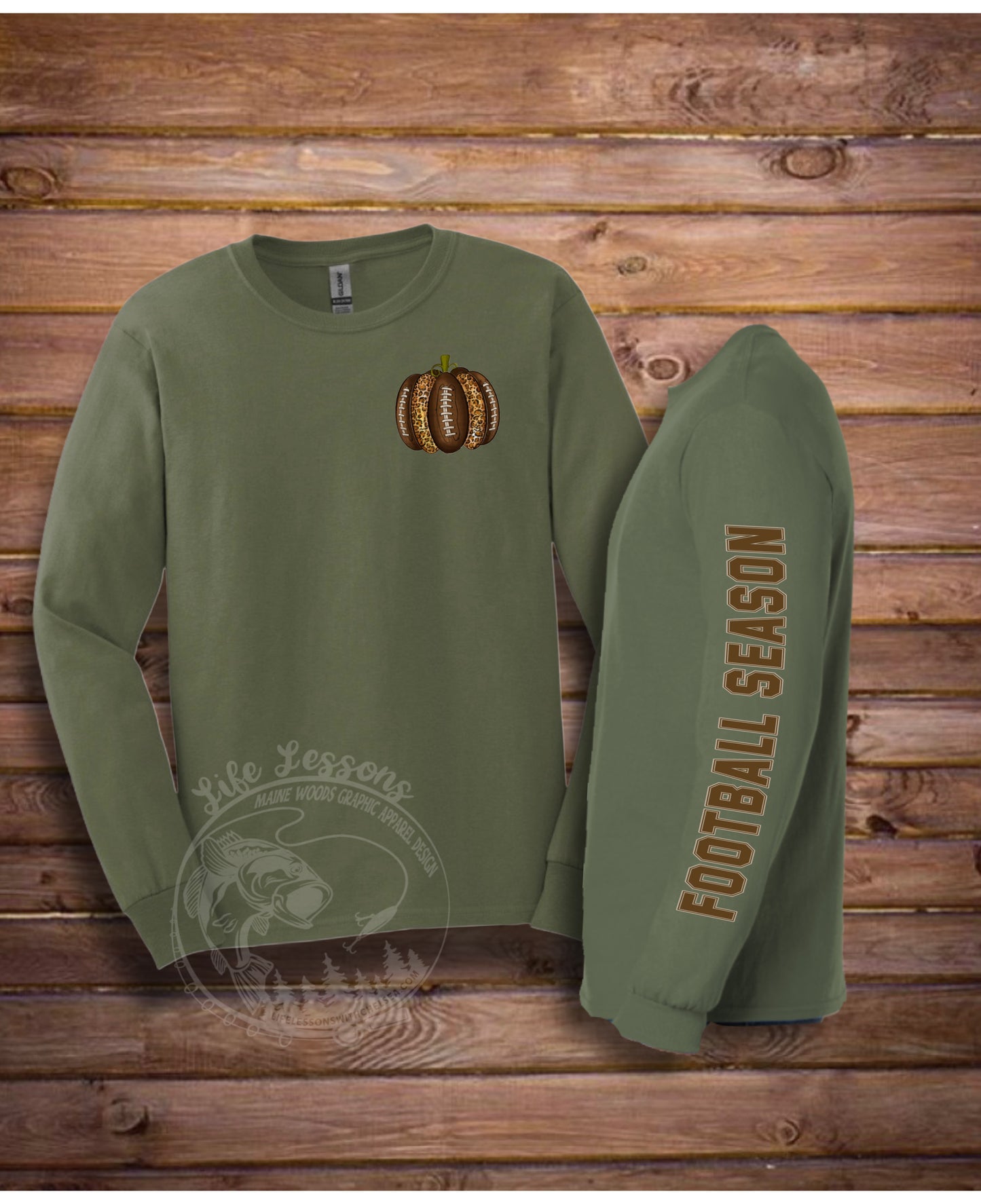 “Football Pumpkin” Long Sleeve