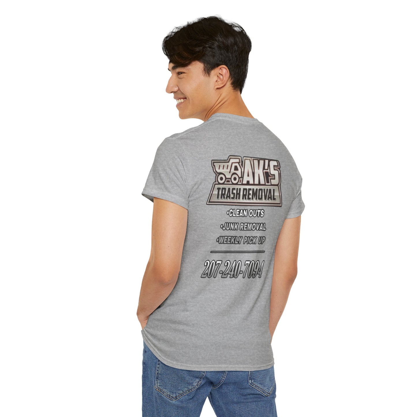AK's Trash Removal Adult T Shirt