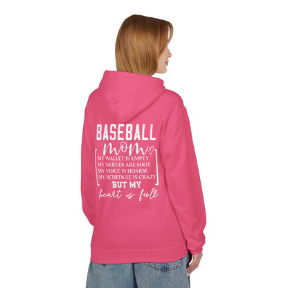 Baseball Mom Expenses Fleece Hoodie