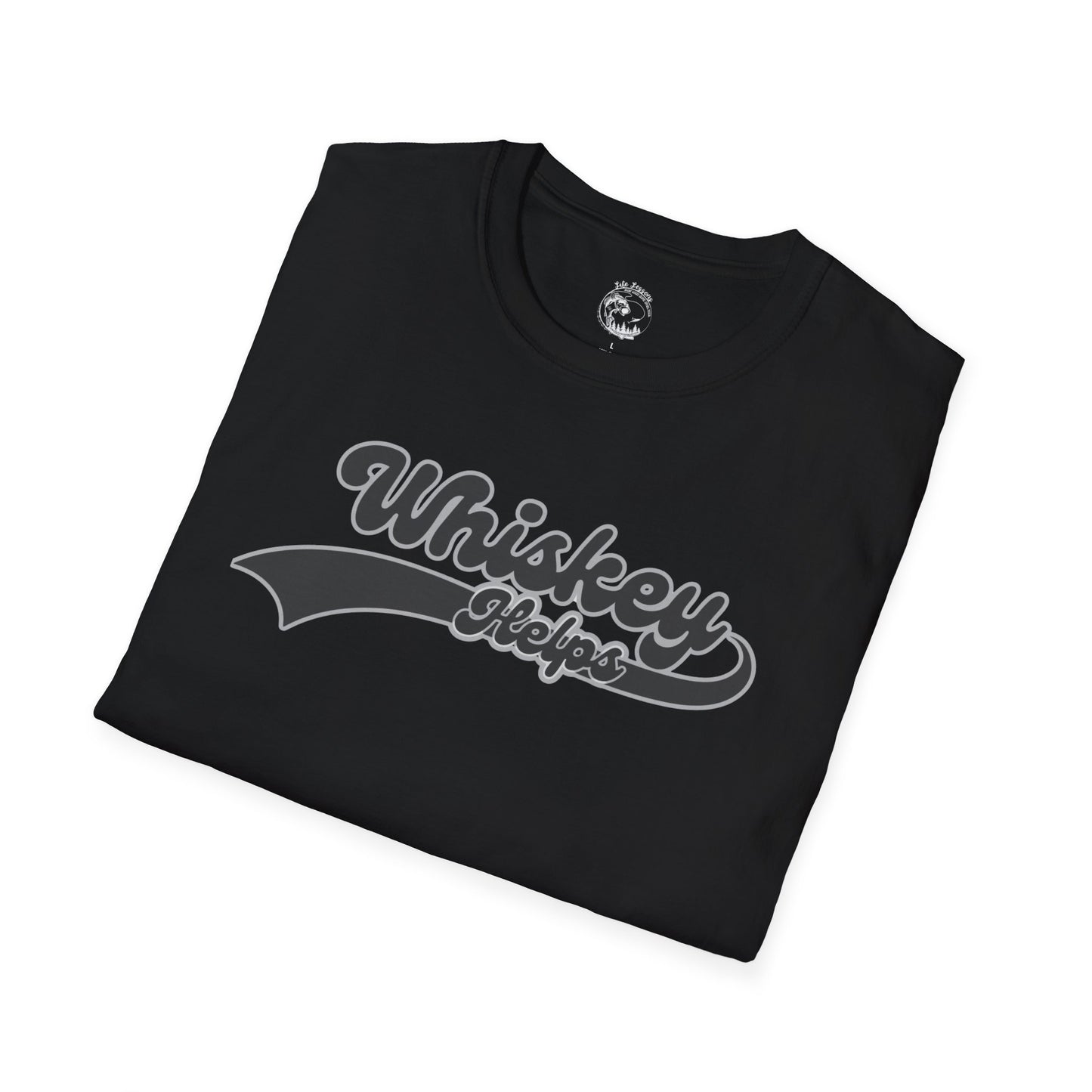 Whiskey Helps Unisex Softstyle T-Shirt - Fun Casual Tee for Whiskey Lovers