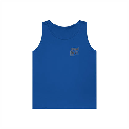 Gildan Unisex Customizable Tank - Small Left Logo + Back