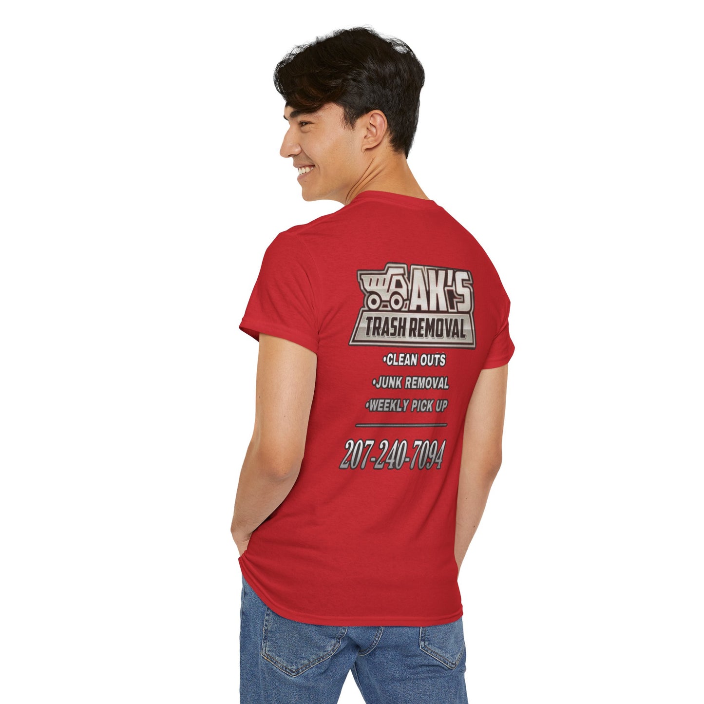 AK's Trash Removal Adult T Shirt