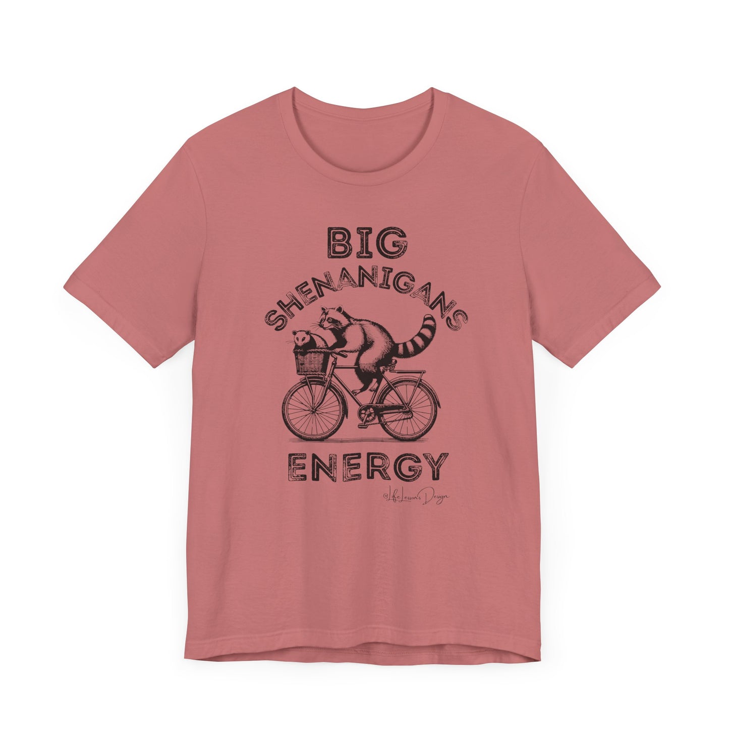 Big Shenanigans Energy Unisex Tee - Fun Graphic T-Shirt for Animal Lovers