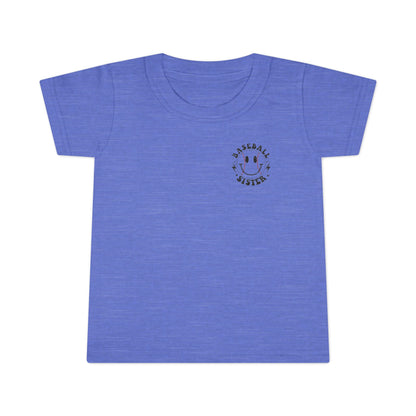 Baseball Toddler T-Shirt - 'I'm Just Here for the Snacks'
