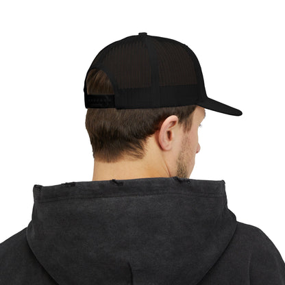 Stylish Snapback Trucker Cap - Outdoor Adventures, Casual Wear, Sporty Gift, Embroidered Headwear, Trendy Accessories, Everyday Fashion