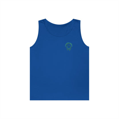 Unisex Heavy Cotton Tank Top - Tanned Tatted & Tipsy Graphic Tee