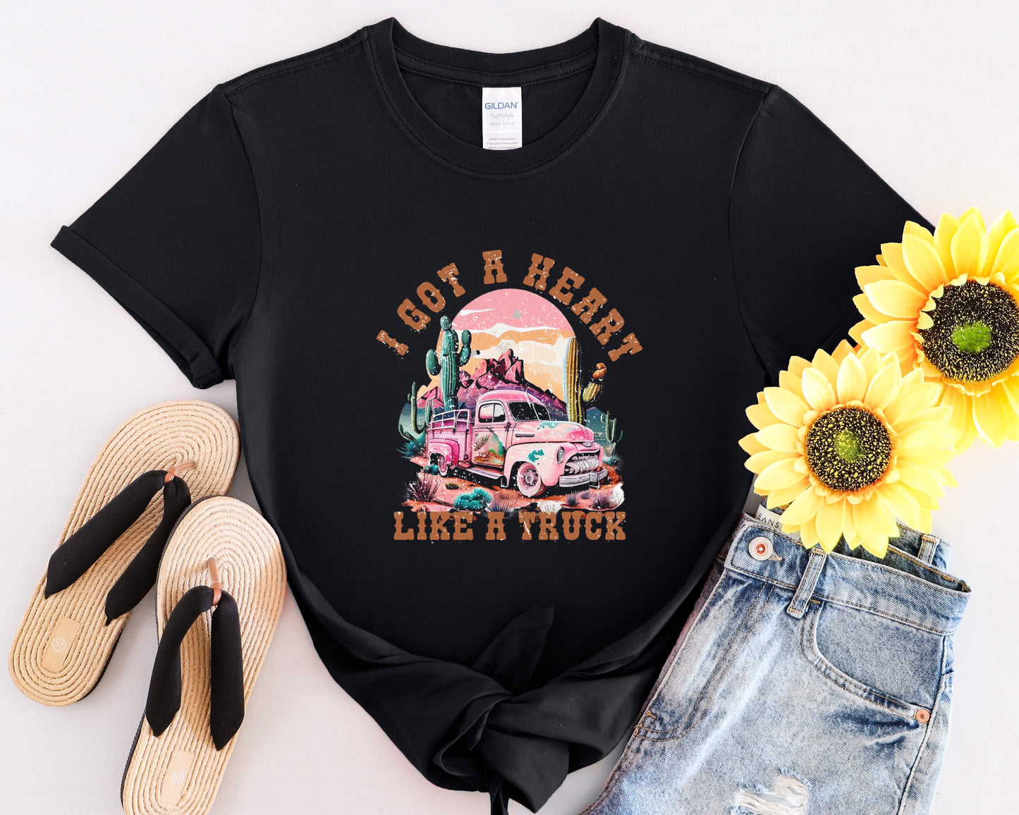 “Heart like a truck “ Tee