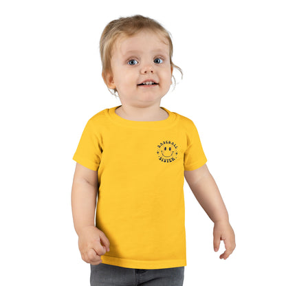 Baseball Toddler T-Shirt - 'I'm Just Here for the Snacks'