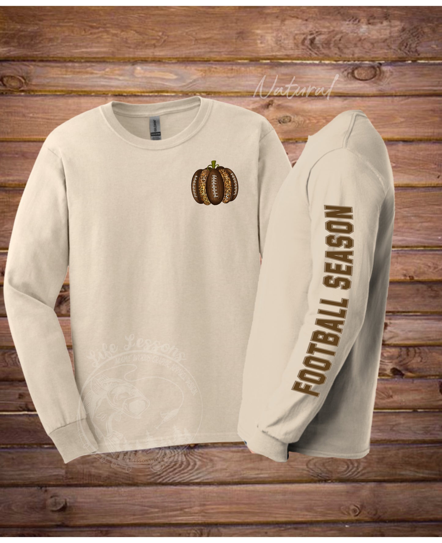 “Football Pumpkin” Long Sleeve