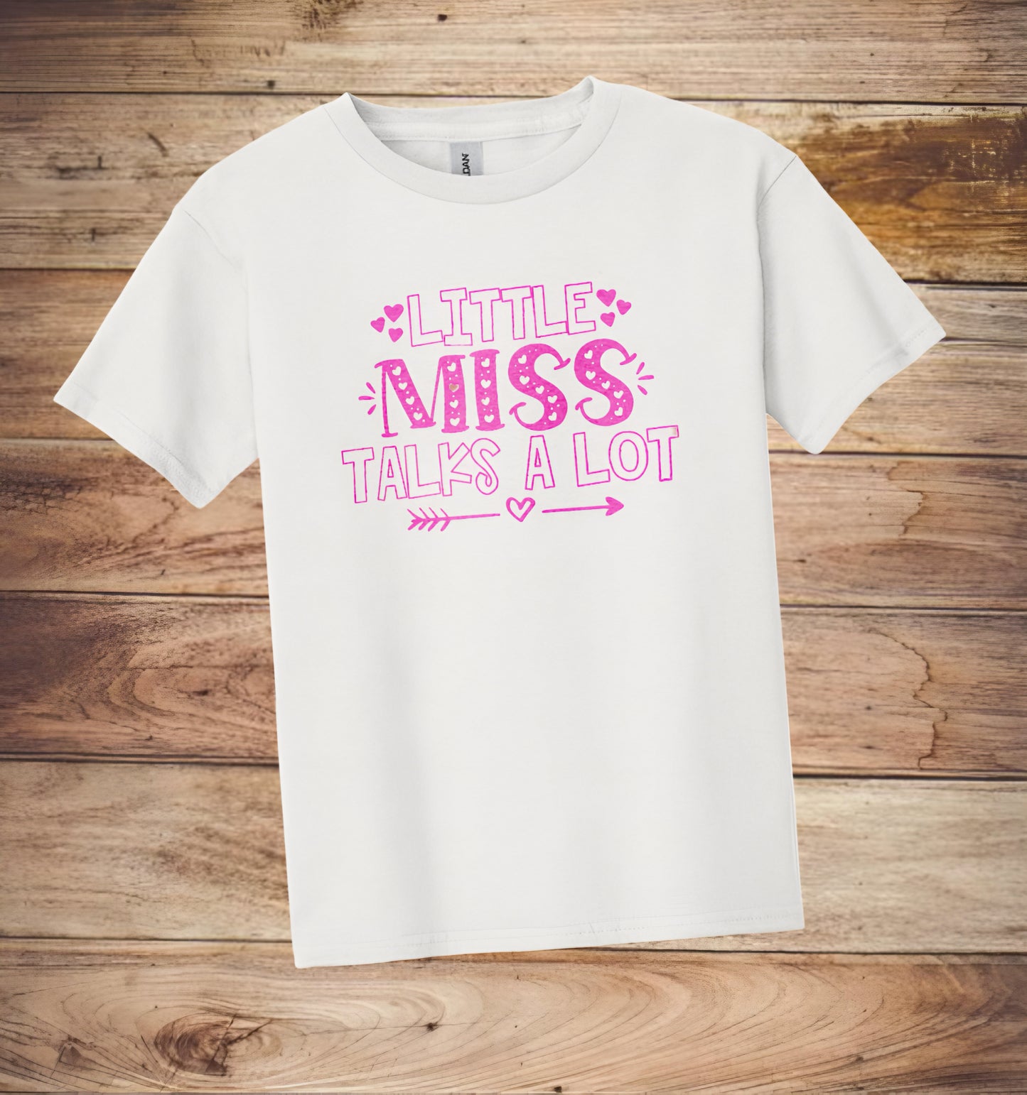 “Little miss Talks a lot” Tee