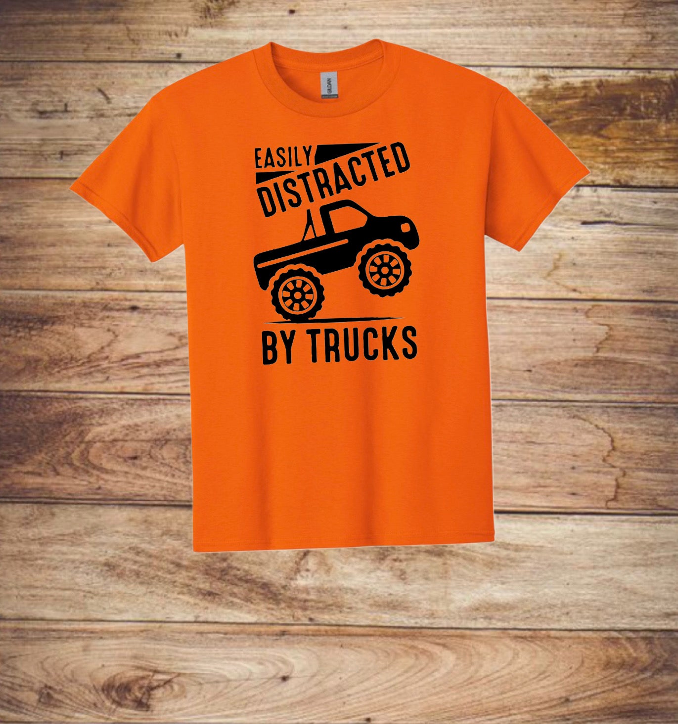 “Easily Distracted by trucks” Tee