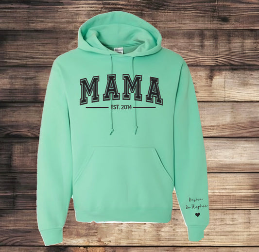 Varsity Mama Custom Sweatshirt