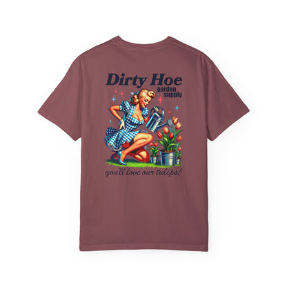 Funny Gardening Tee - 'Dirty Hoe Garden Supply' Unisex T-Shirt