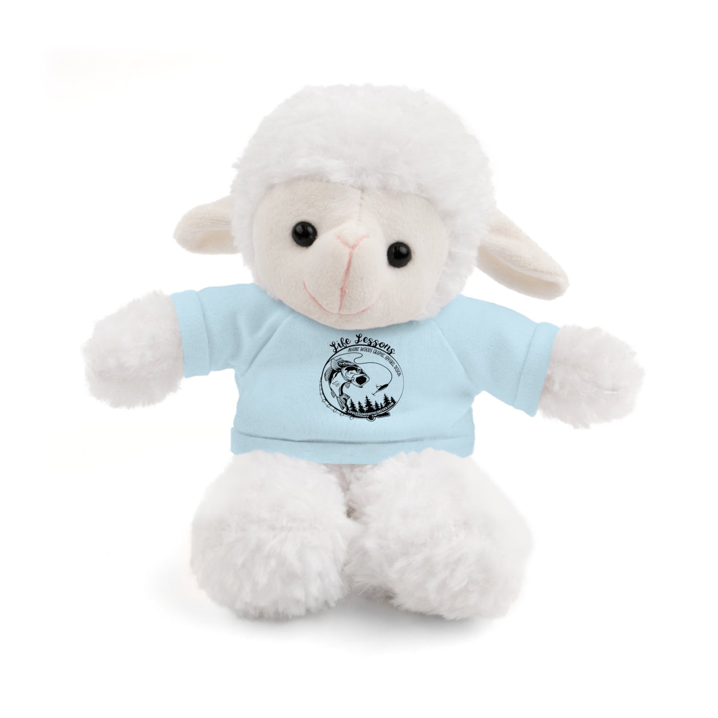Customizable Stuffed Animal with Tee – Perfect Gift for KidsLifeLessonsDesign